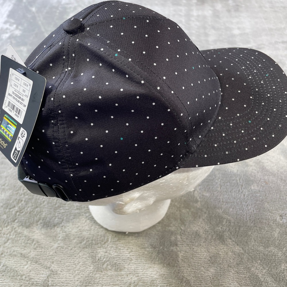 Mercedes Cap Hat AMG Petronas F1 Black Polka Dot Baseball OSFA - Picture 3 of 10
